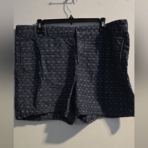 Croft‎ & Barrow Blue Flat Front Shorts